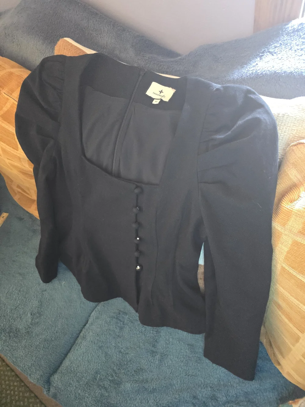 Tuckernuck Calla Blouse Fitted SZ S M